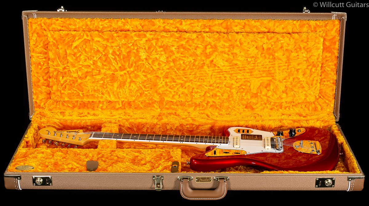 Fender American Original &#39;60s Jaguar Candy Apply Red