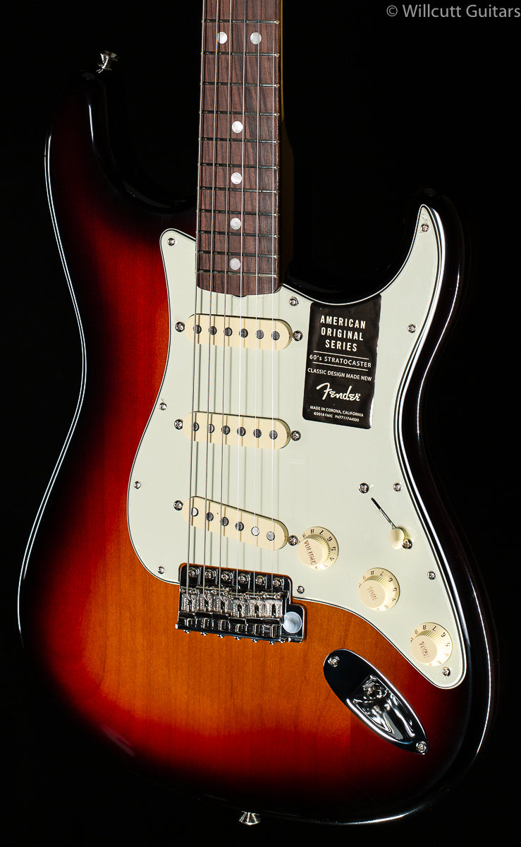 DEMO Fender American Original &#39;60s Stratocaster 3-Color Sunburst