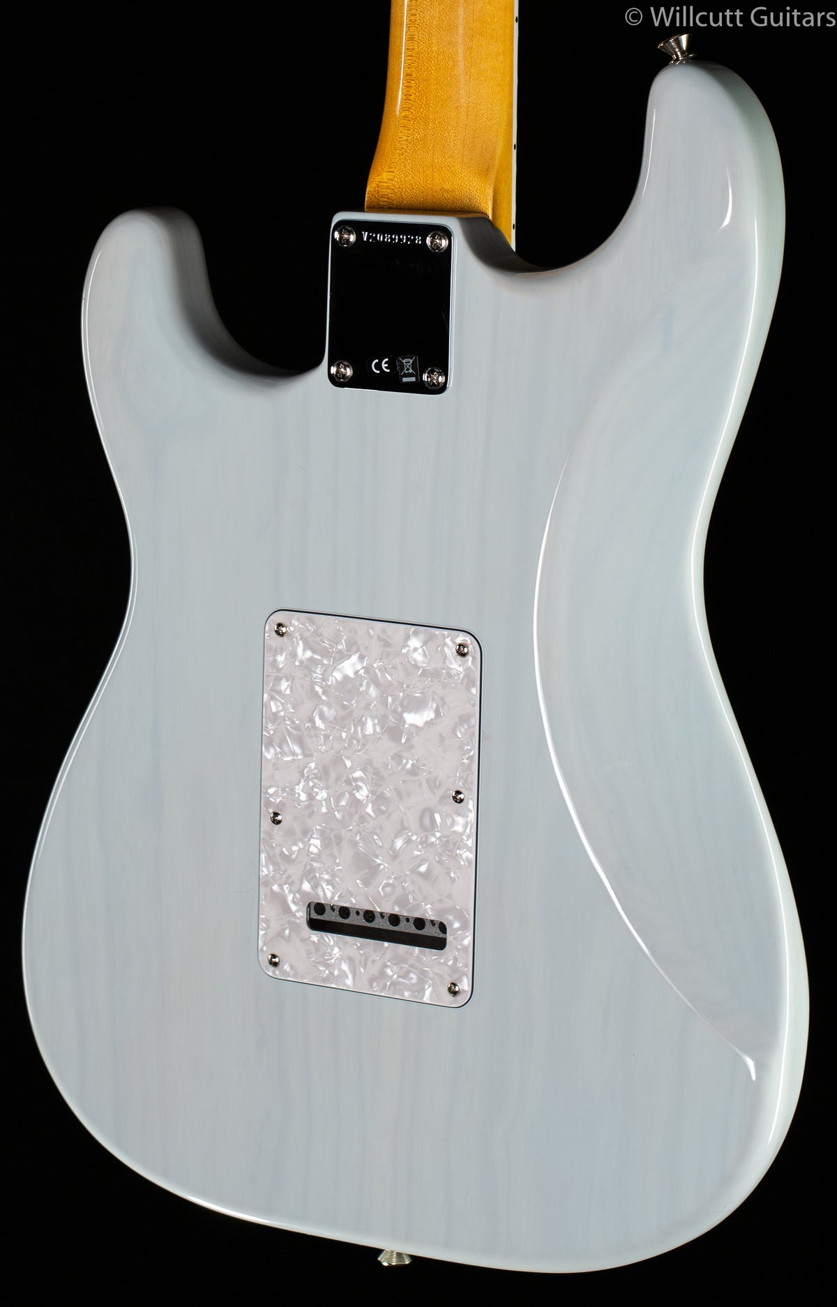 Fender Kenny Wayne Shepherd Stratocaster Transparent Faded Sonic Blue Rosewood Fingerboard DEMO