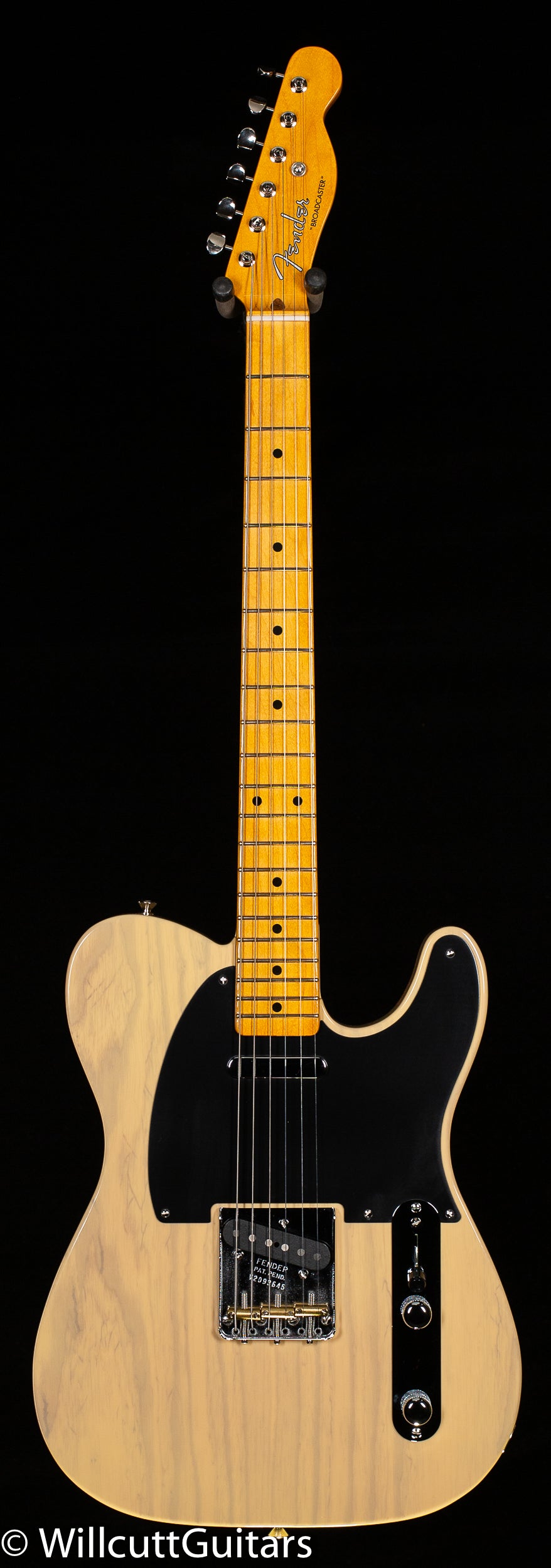 Fender 70th Anniversary Broadcaster Blackguard Blonde Maple Fingerboard