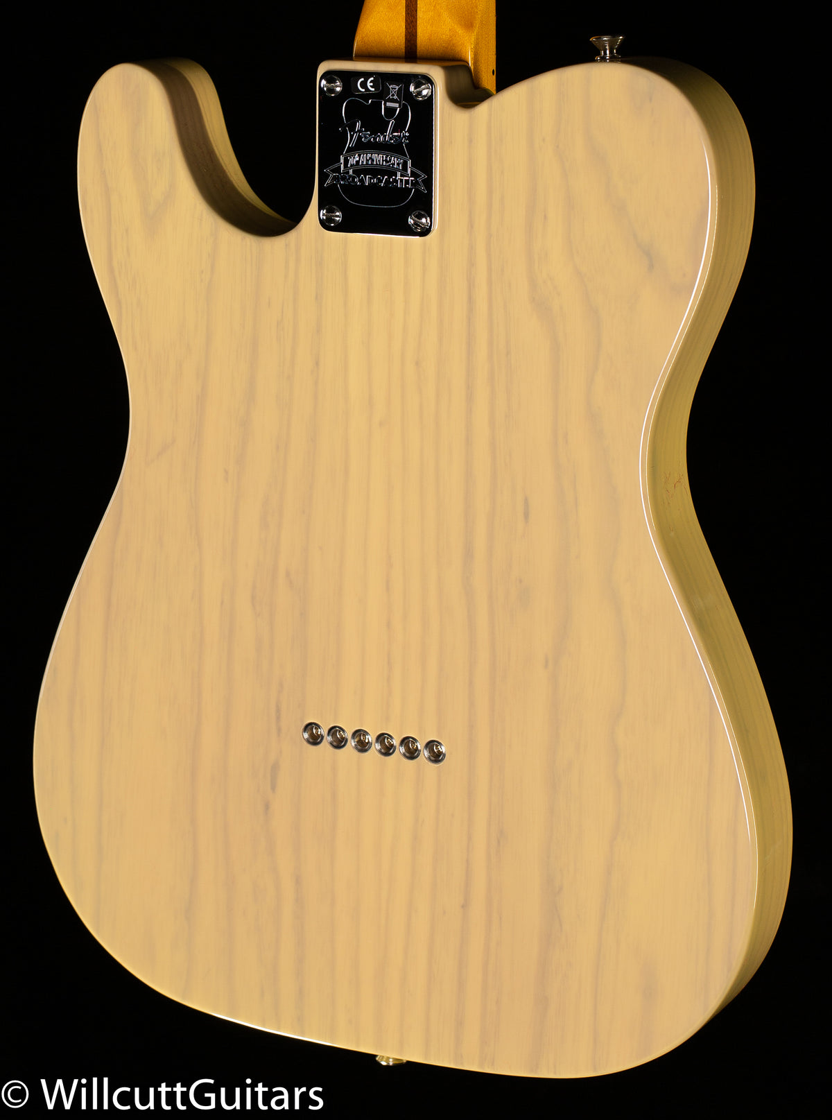Fender 70th Anniversary Broadcaster Blackguard Blonde Maple Fingerboard