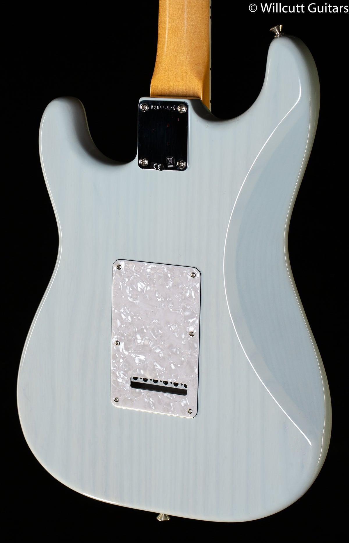 Fender Kenny Wayne Shepherd Stratocaster Transparent Faded Sonic Blue Rosewood Fingerboard DEMO