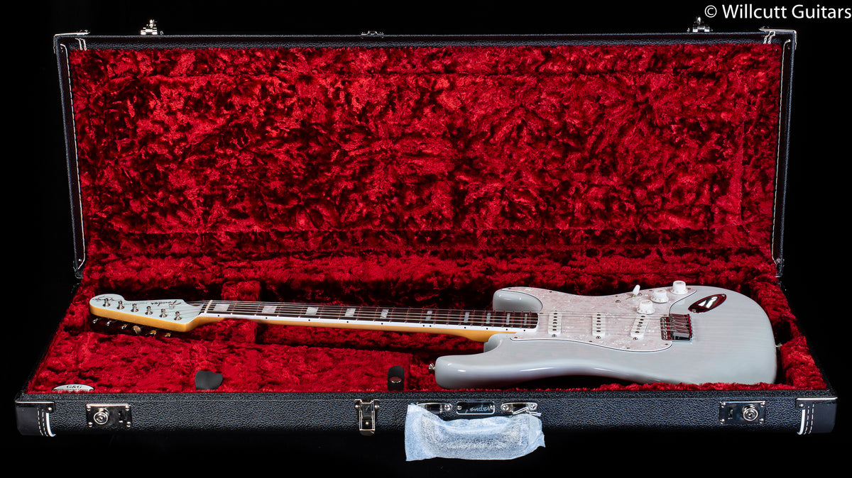 Fender Kenny Wayne Shepherd Stratocaster Transparent Faded Sonic Blue Rosewood Fingerboard DEMO