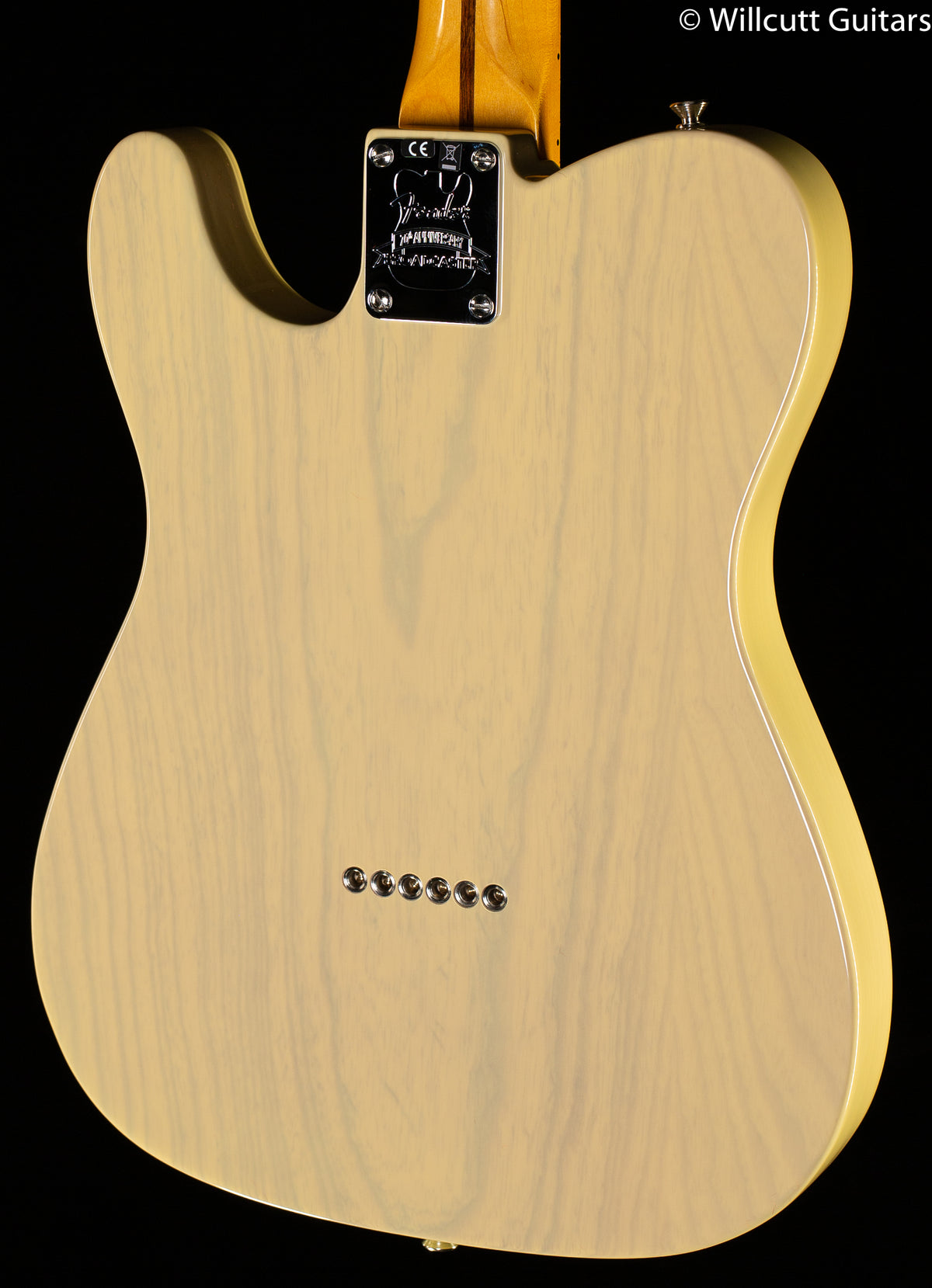 Fender 70th Anniversary Broadcaster Blackguard Blonde Maple Fingerboard
