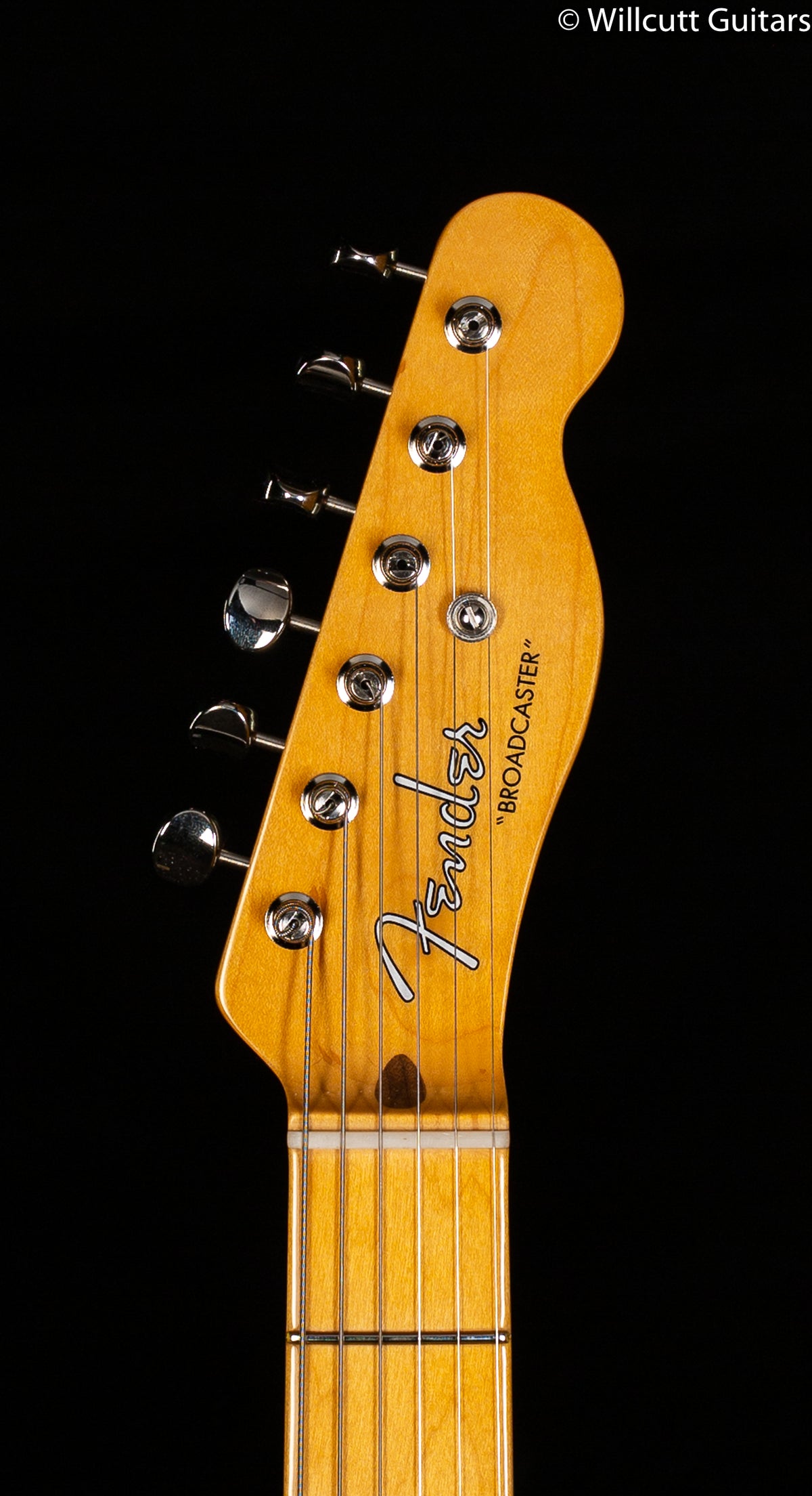 Fender 70th Anniversary Broadcaster Blackguard Blonde Maple Fingerboard