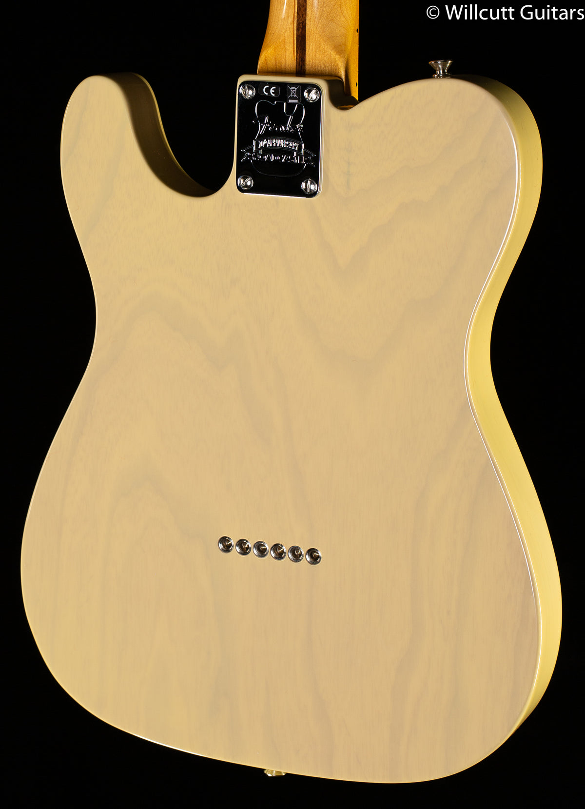 Fender 70th Anniversary Broadcaster Blackguard Blonde Maple Fingerboard