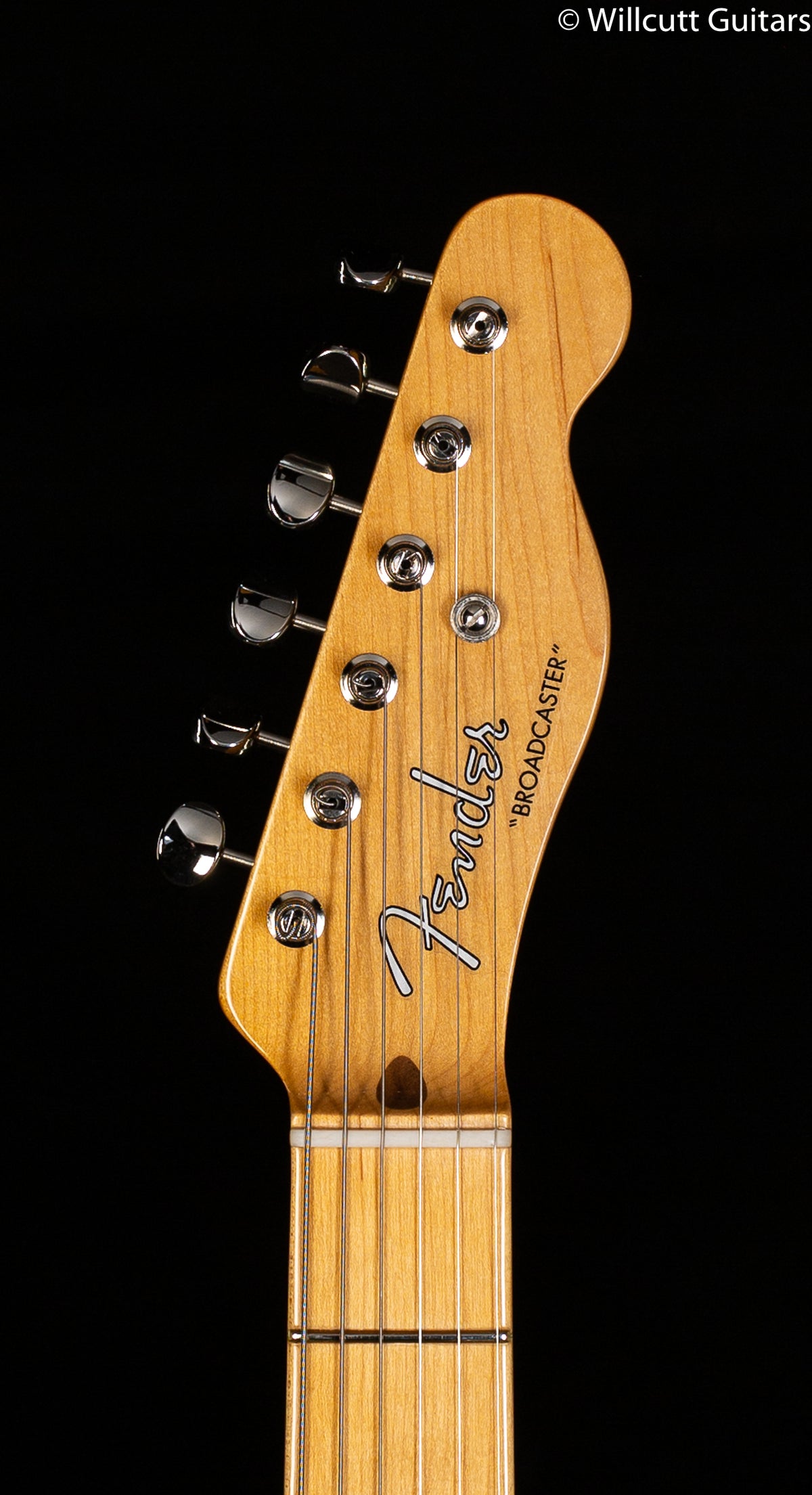 Fender 70th Anniversary Broadcaster Blackguard Blonde Maple Fingerboard