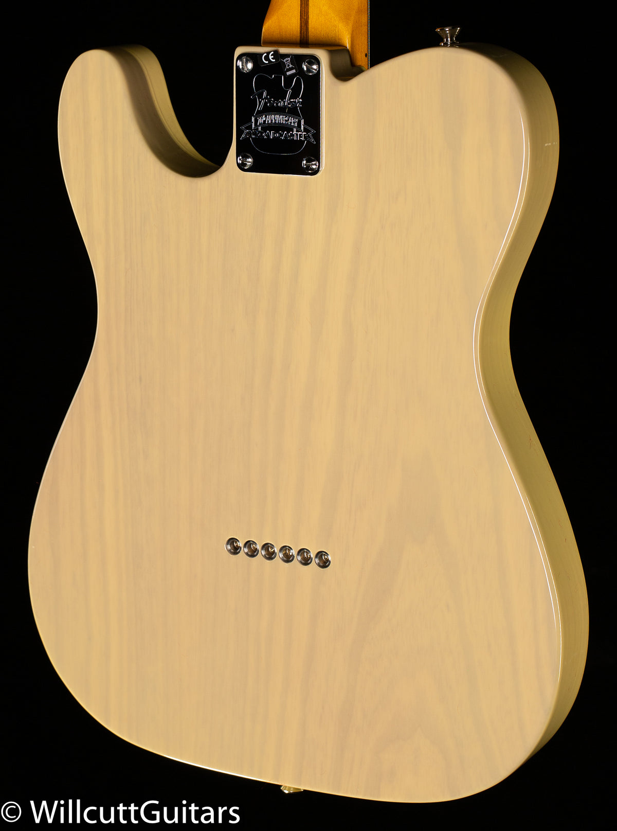 Fender 70th Anniversary Broadcaster Blackguard Blonde Maple Fingerboard