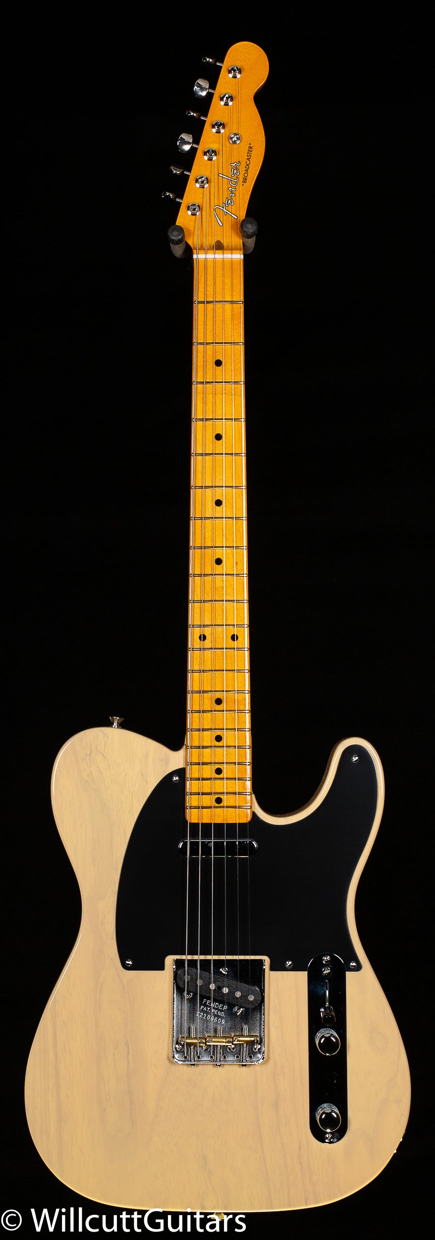 Fender 70th Anniversary Broadcaster Blackguard Blonde Maple Fingerboard