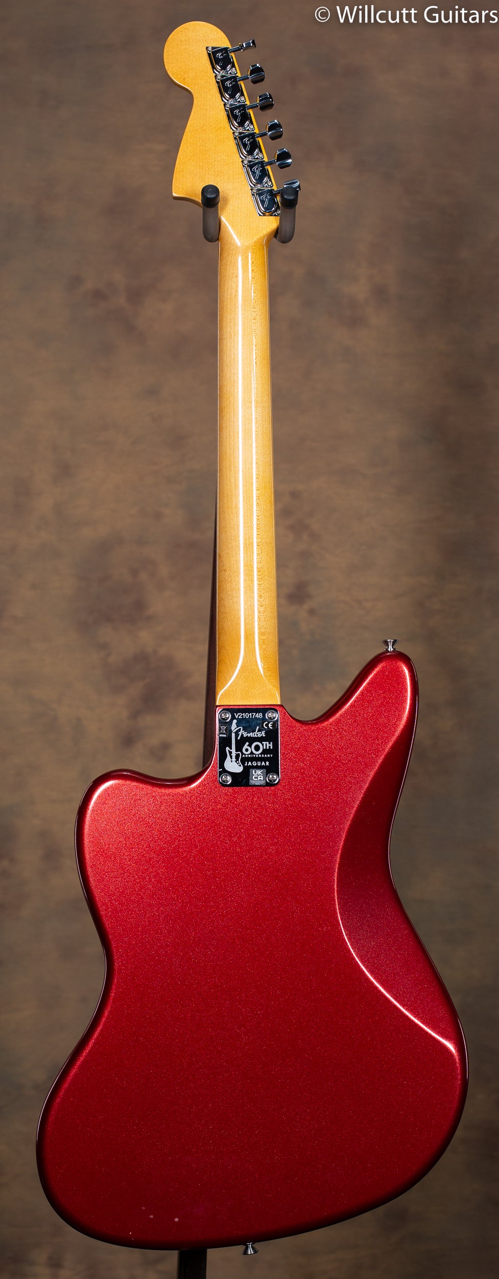 Fender Limited Leather Strap, Oxblood - Willcutt Guitars