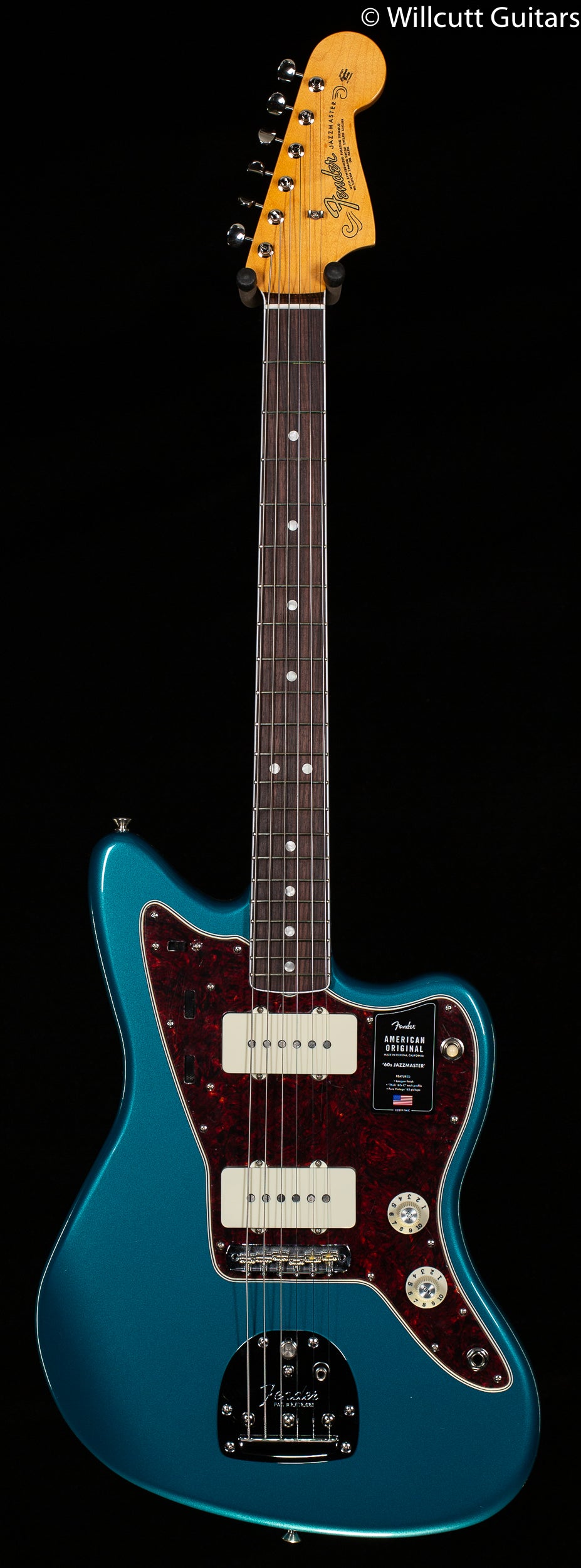 Fender American Original '60s Jazzmaster Ocean Turquoise - Willcutt Guitars