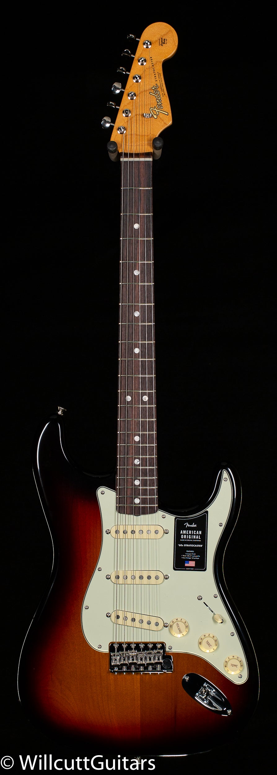 DEMO Fender American Original &#39;60s Stratocaster 3-Color Sunburst