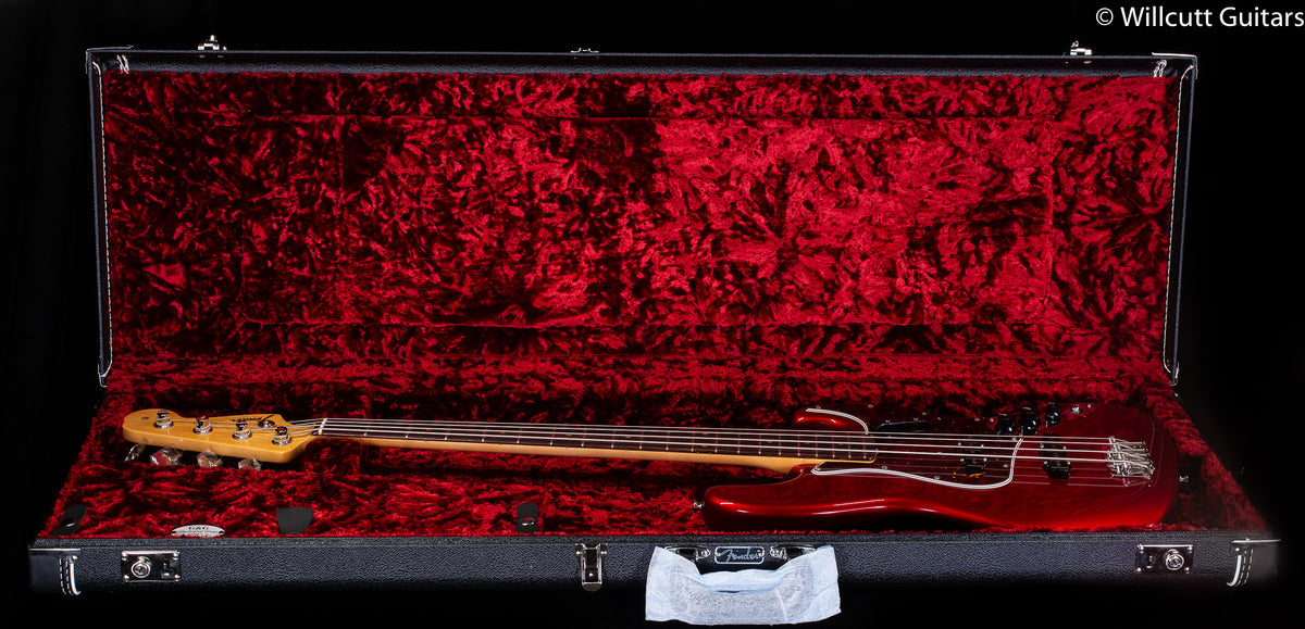 Fender American Original '60s Jazz Bass Candy Apple Red Bass Guitar