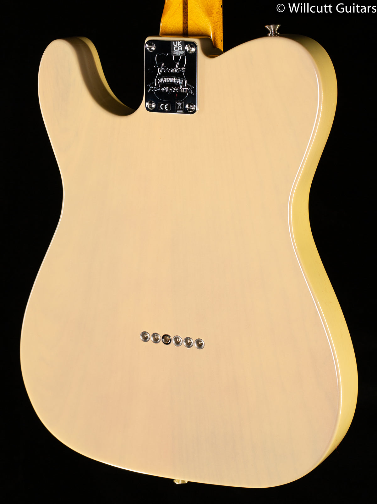 Fender 70th Anniversary Broadcaster Blackguard Blonde Maple Fingerboard