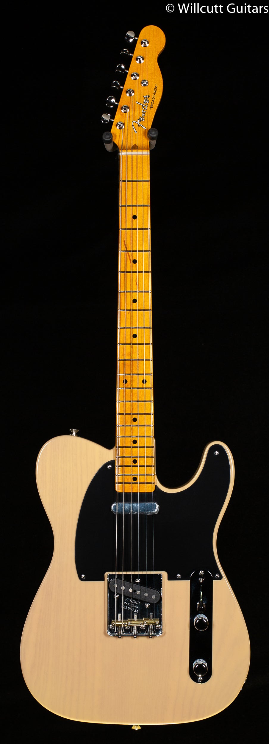 Fender 70th Anniversary Broadcaster Blackguard Blonde Maple Fingerboard