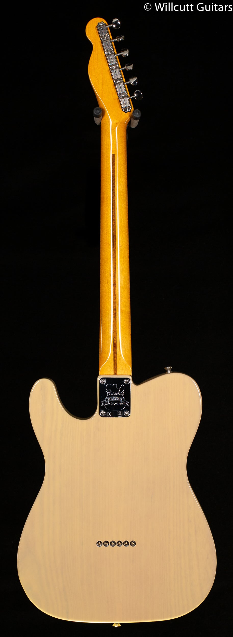 Fender 70th Anniversary Broadcaster Blackguard Blonde Maple Fingerboard