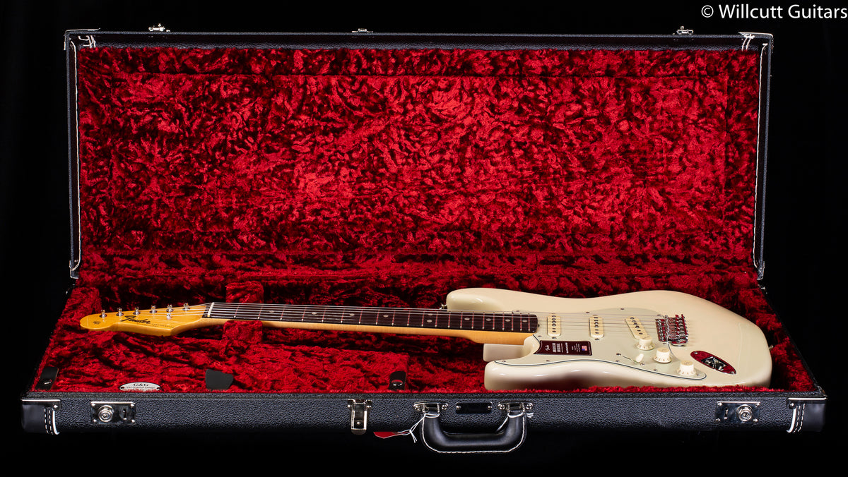 Fender American Original &#39;60s Stratocaster Olympic White Left Hand