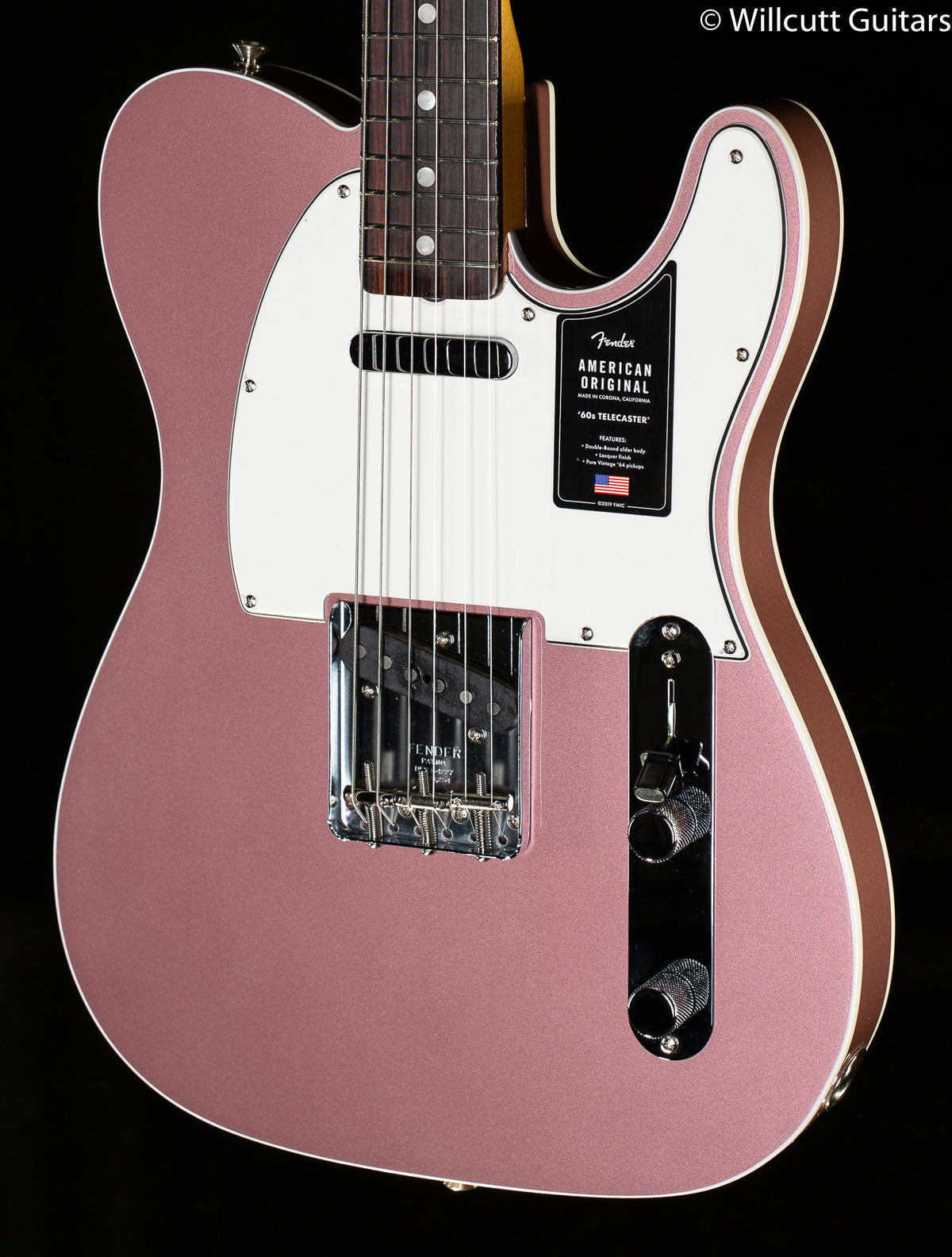 Fender American Original &#39;60s Telecaster Burgundy Mist Metallic