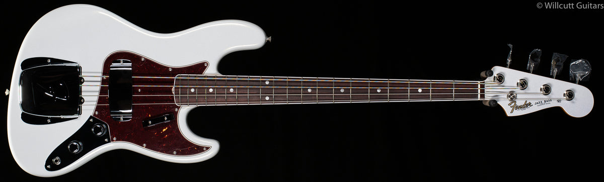 Fender 60th Anniversary Jazz Bass Arctic Pearl Rosewood