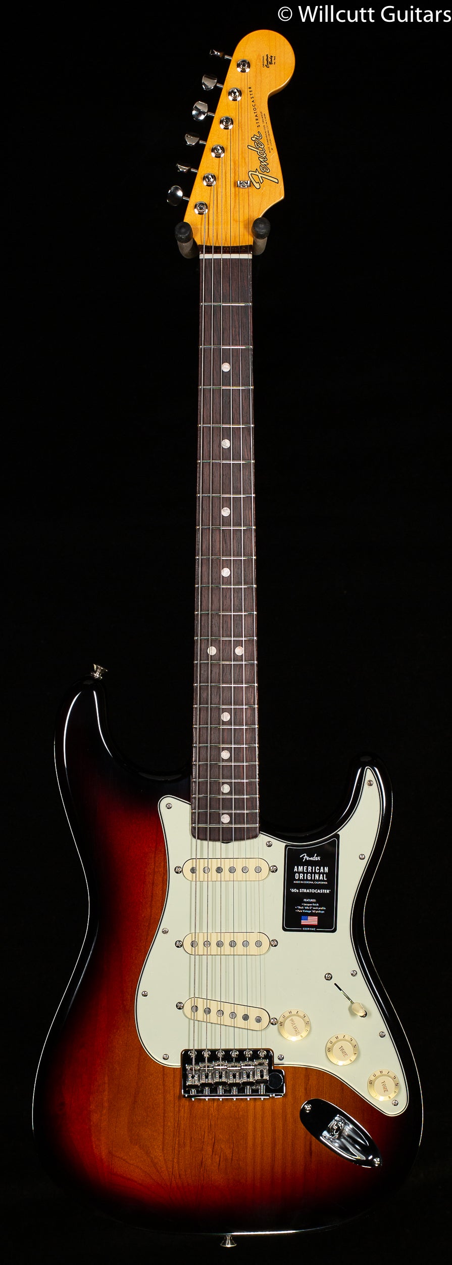 DEMO Fender American Original &#39;60s Stratocaster 3-Color Sunburst