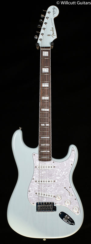 Fender Kenny Wayne Shepherd Stratocaster Transparent Faded Sonic Blue Rosewood Fingerboard (942)