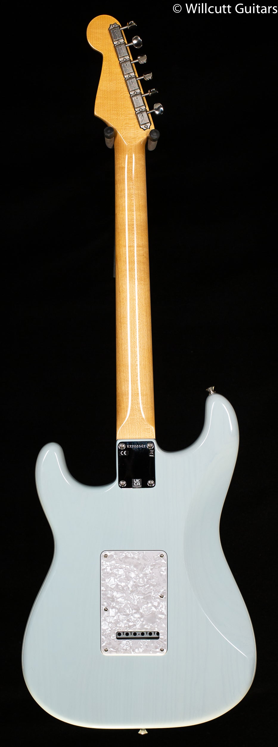 Fender Kenny Wayne Shepherd Stratocaster Transparent Faded Sonic Blue Rosewood Fingerboard (942)