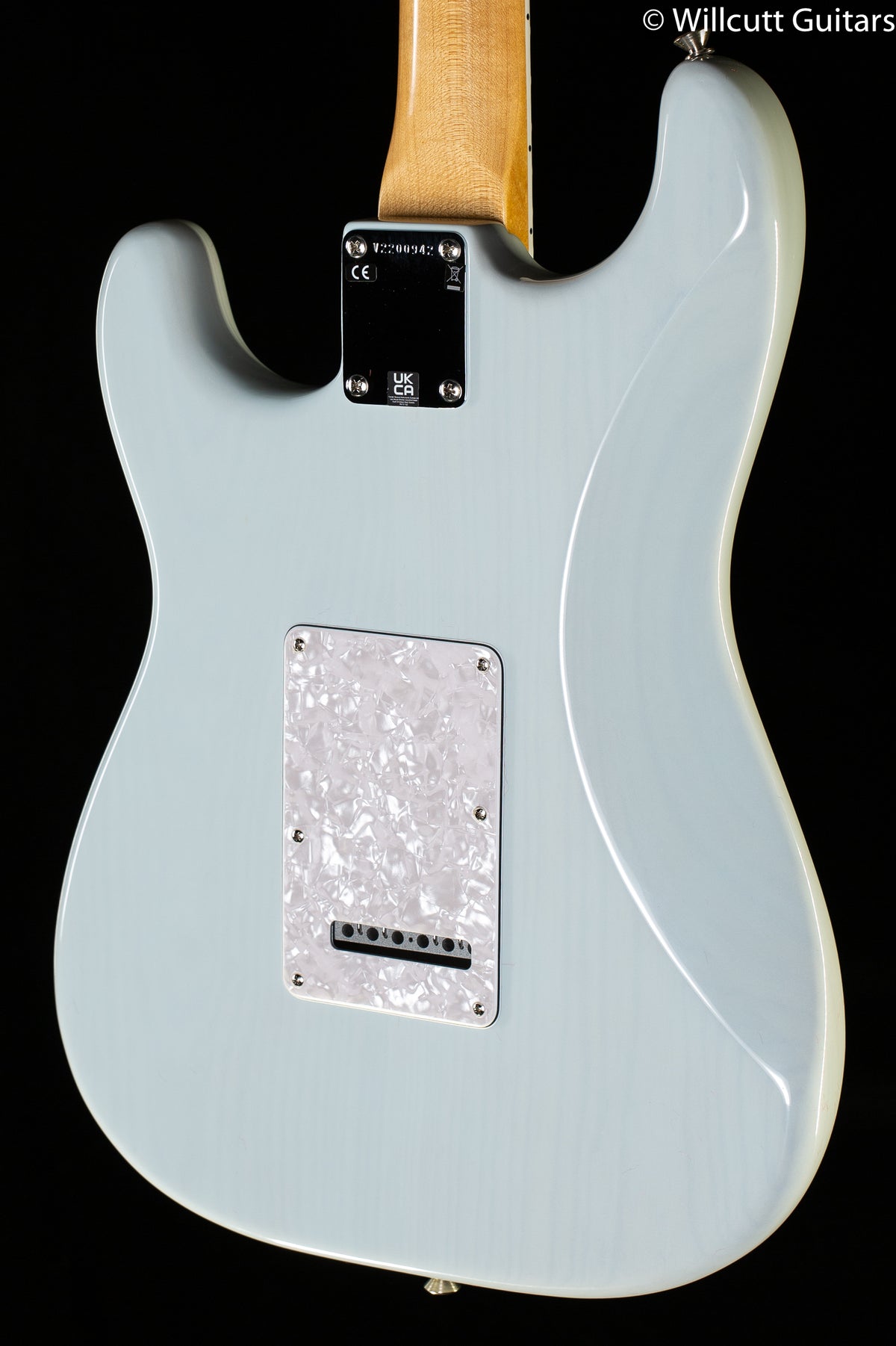 Fender Kenny Wayne Shepherd Stratocaster Transparent Faded Sonic Blue Rosewood Fingerboard (942)