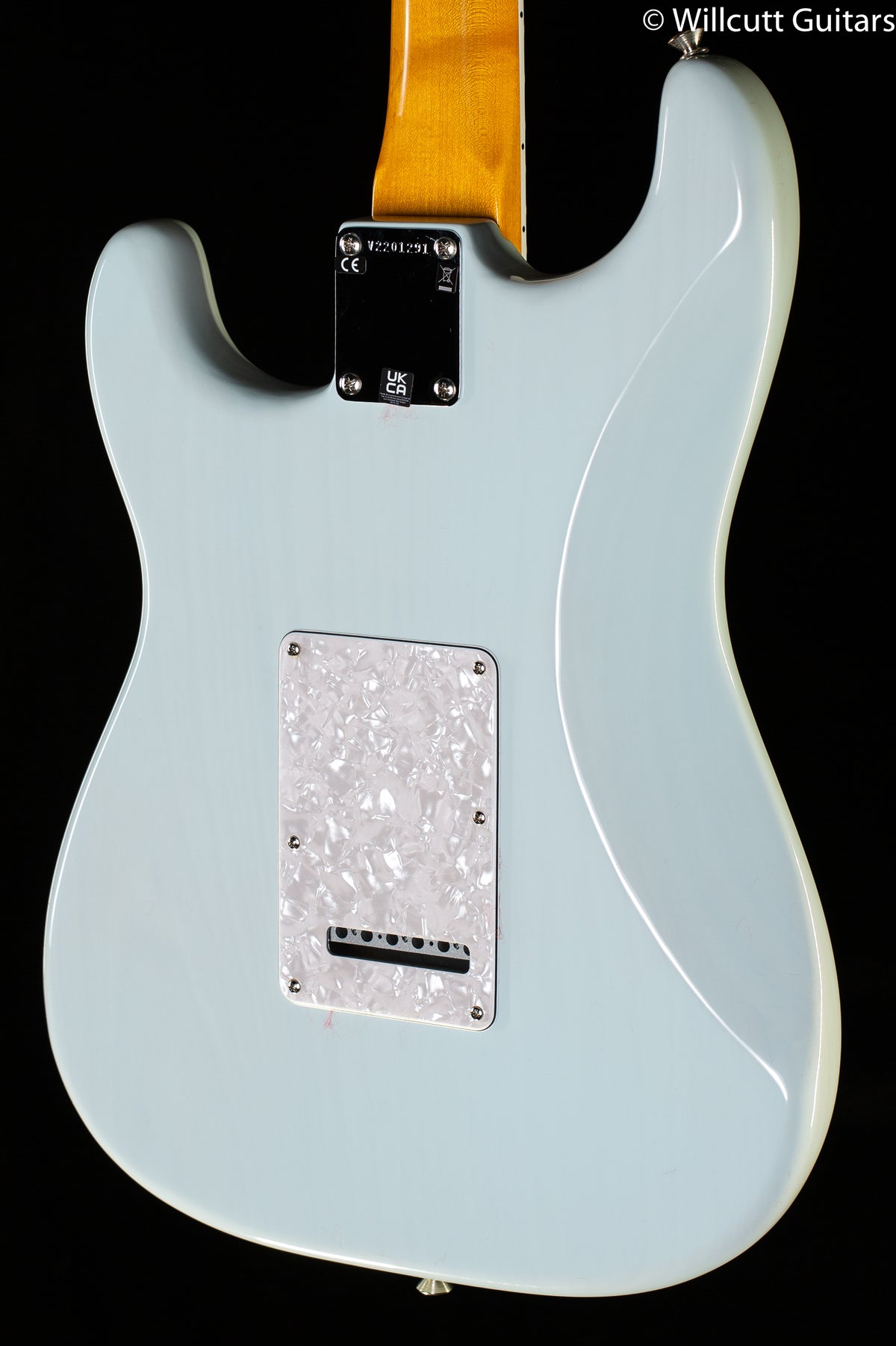 Fender Kenny Wayne Shepherd Stratocaster Transparent Faded Sonic Blue Rosewood Fingerboard (291)