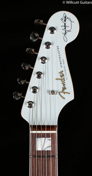 Fender Kenny Wayne Shepherd Stratocaster Transparent Faded Sonic Blue Rosewood Fingerboard (291)