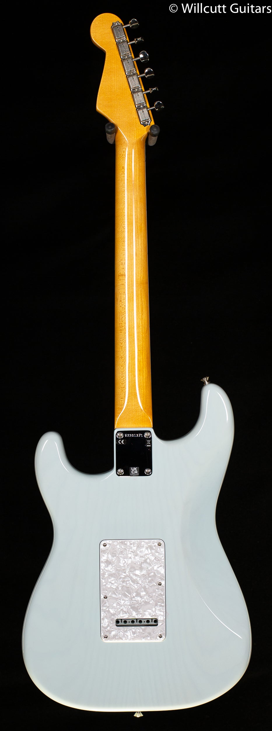 Fender Kenny Wayne Shepherd Stratocaster Transparent Faded Sonic Blue Rosewood Fingerboard (371)