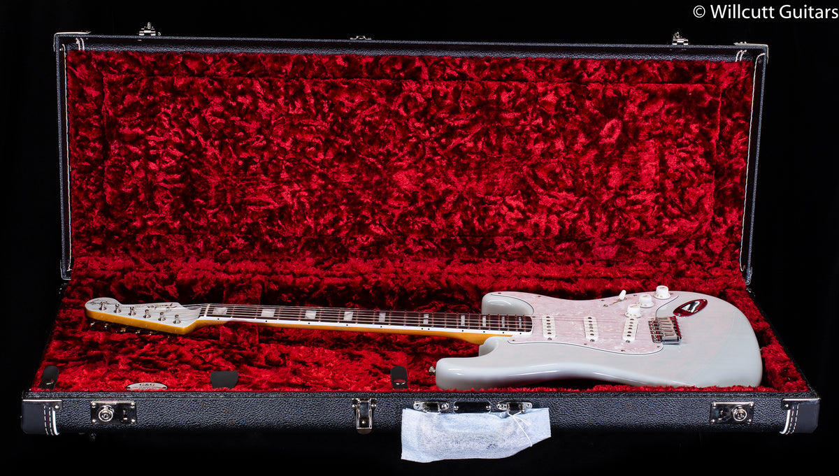 Fender Kenny Wayne Shepherd Stratocaster Transparent Faded Sonic Blue Rosewood Fingerboard (371)