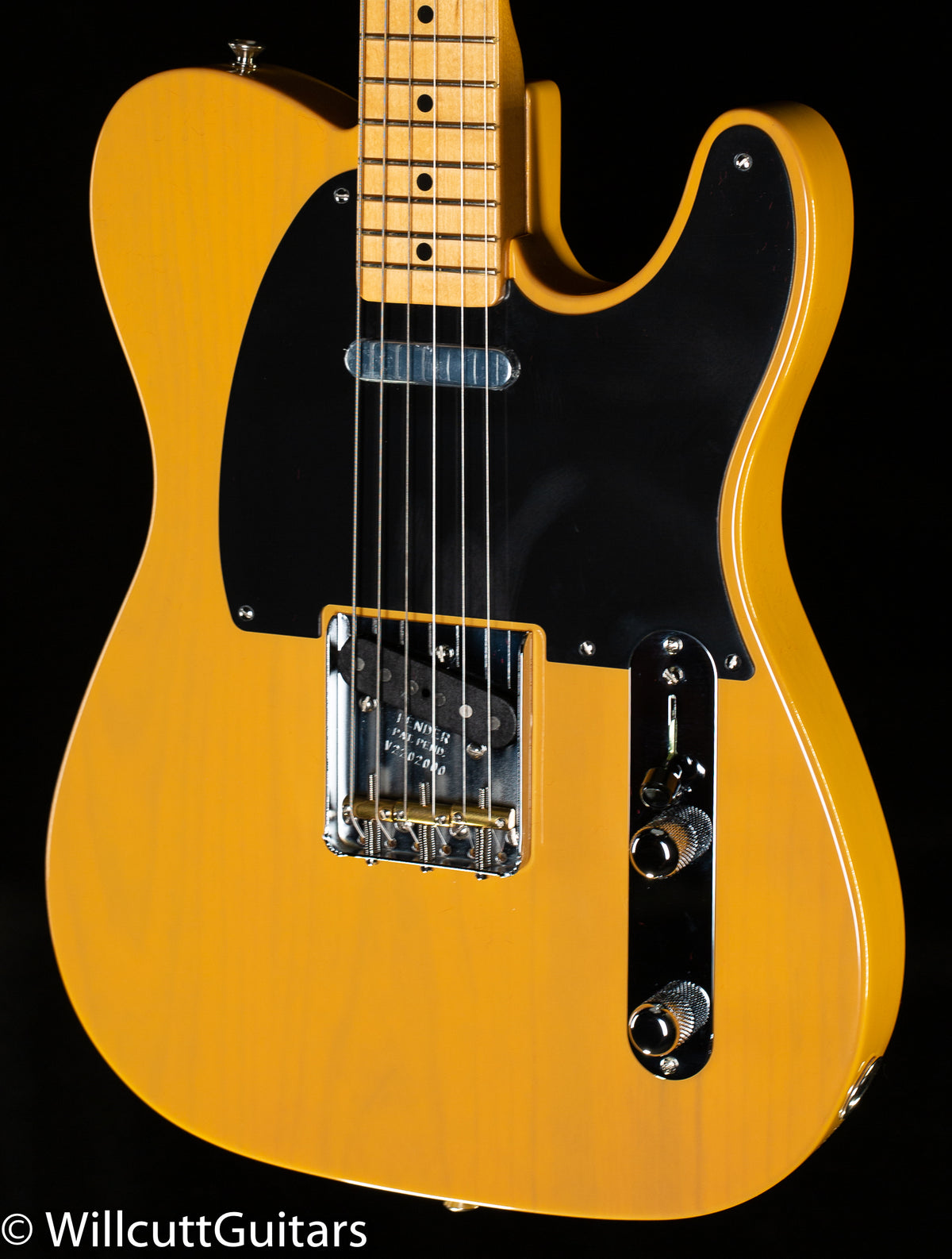 Fender American Original '50s Telecaster Maple Fingerboard Butterscotch Blonde (000)