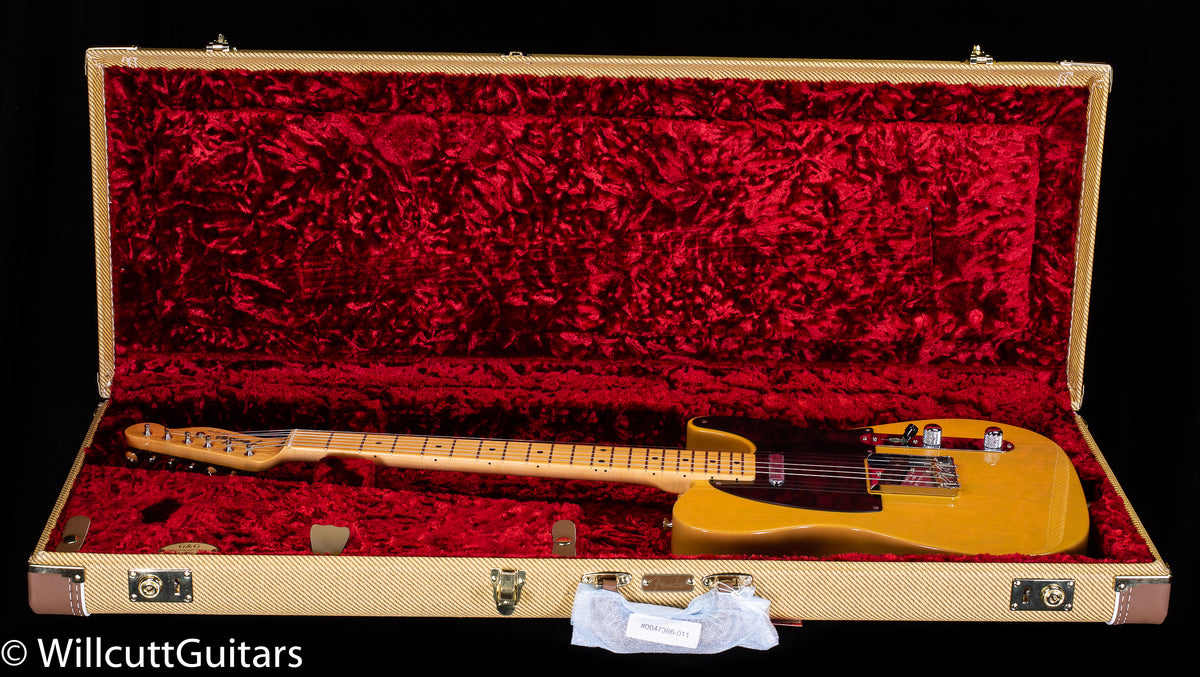 Fender American Original '50s Telecaster Maple Fingerboard Butterscotch Blonde (000)