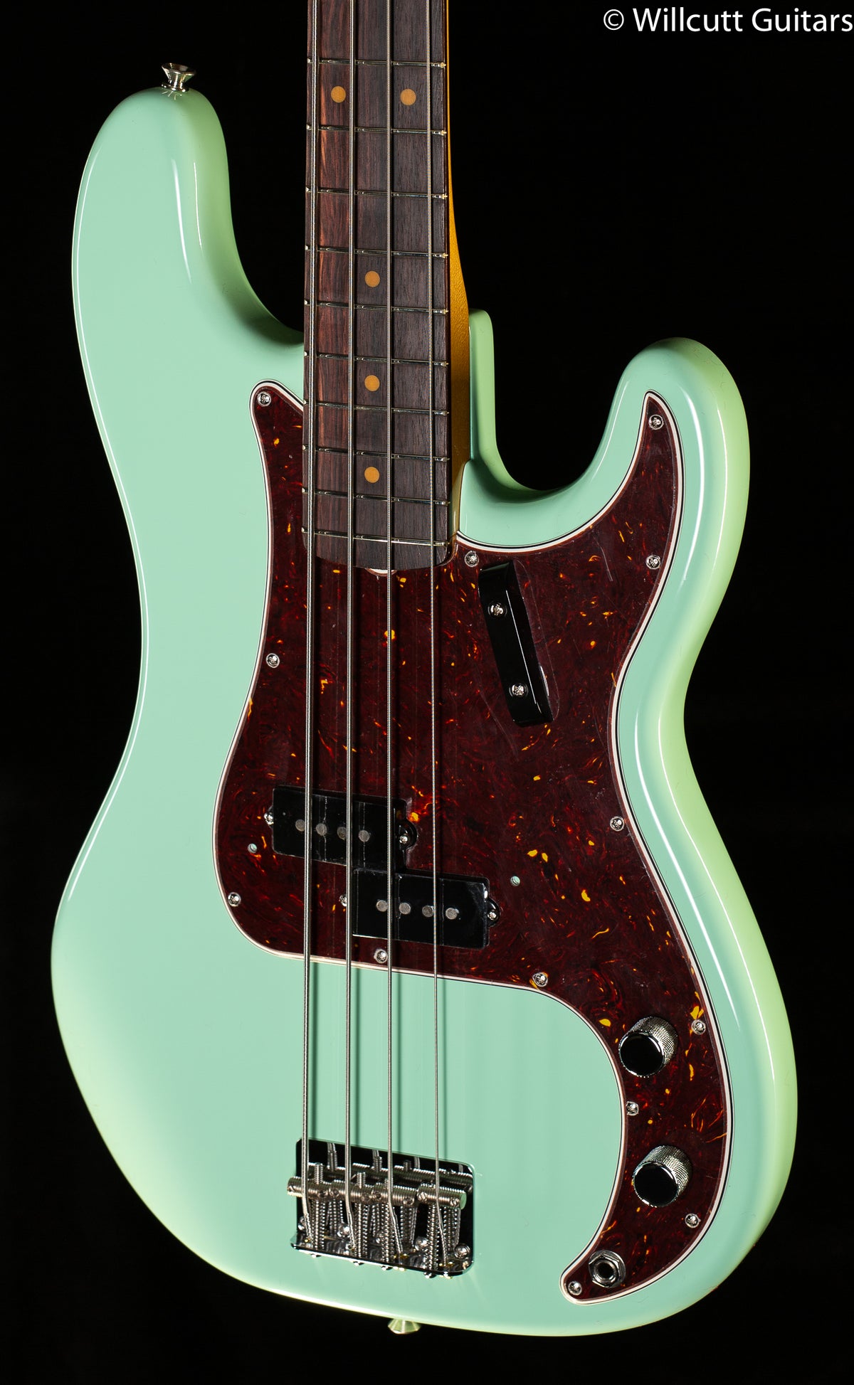 Fender American Original &#39;60s Precision Bass Rosewood Fingerboard Surf Green (354) Bass Guitar