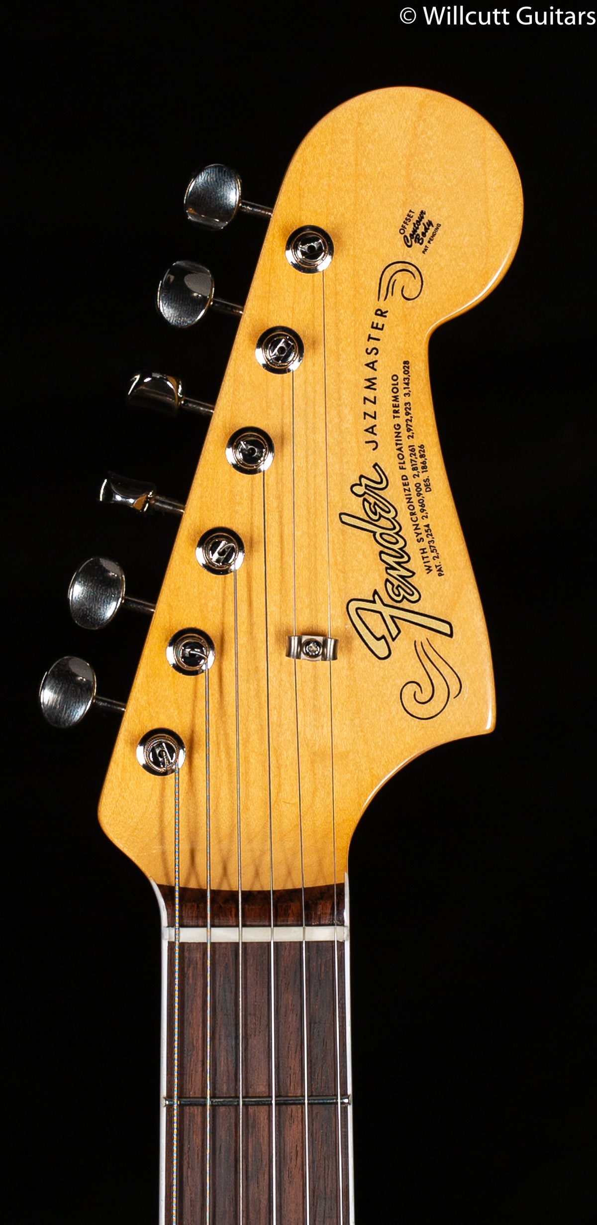 Fender American Original '60s Jazzmaster, Rosewood Fingerboard, Blue Ice Metallic (360)