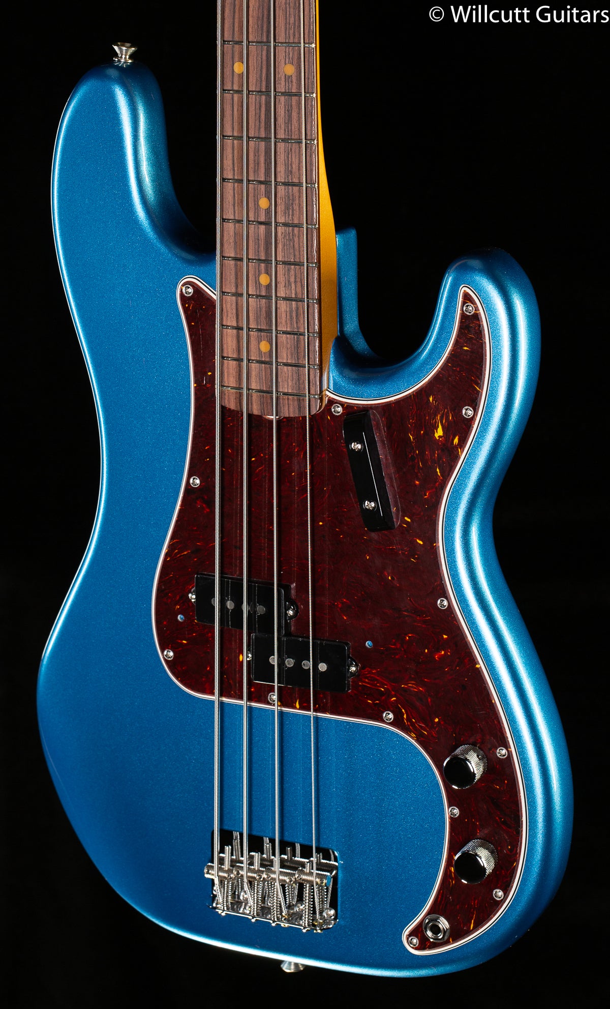 Fender American Original '60s Precision Bass Rosewood Fingerboard Lake Placid Blue (326) Bass Guitar