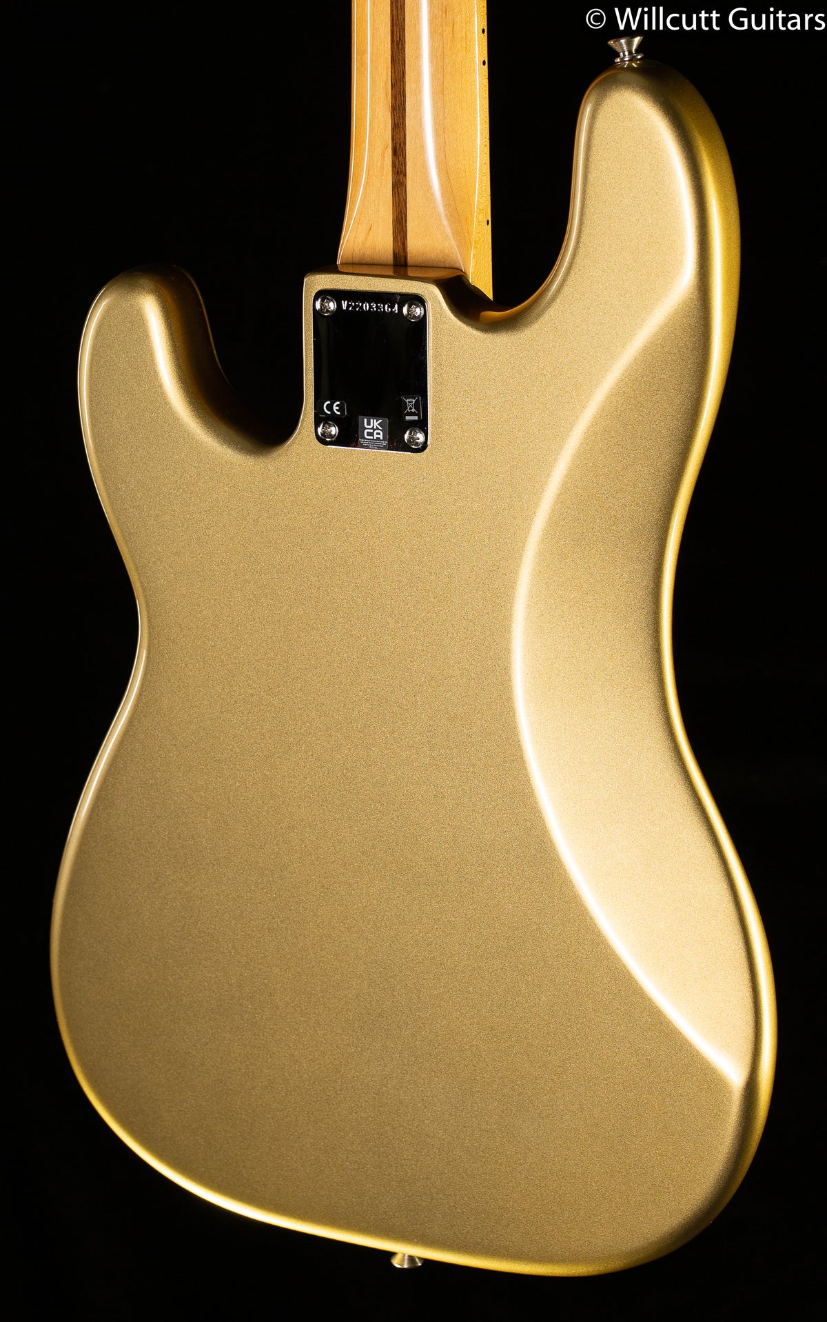 Fender American Original '50s Precision Bass Maple Fingerboard Aztec Gold (364) Bass Guitar