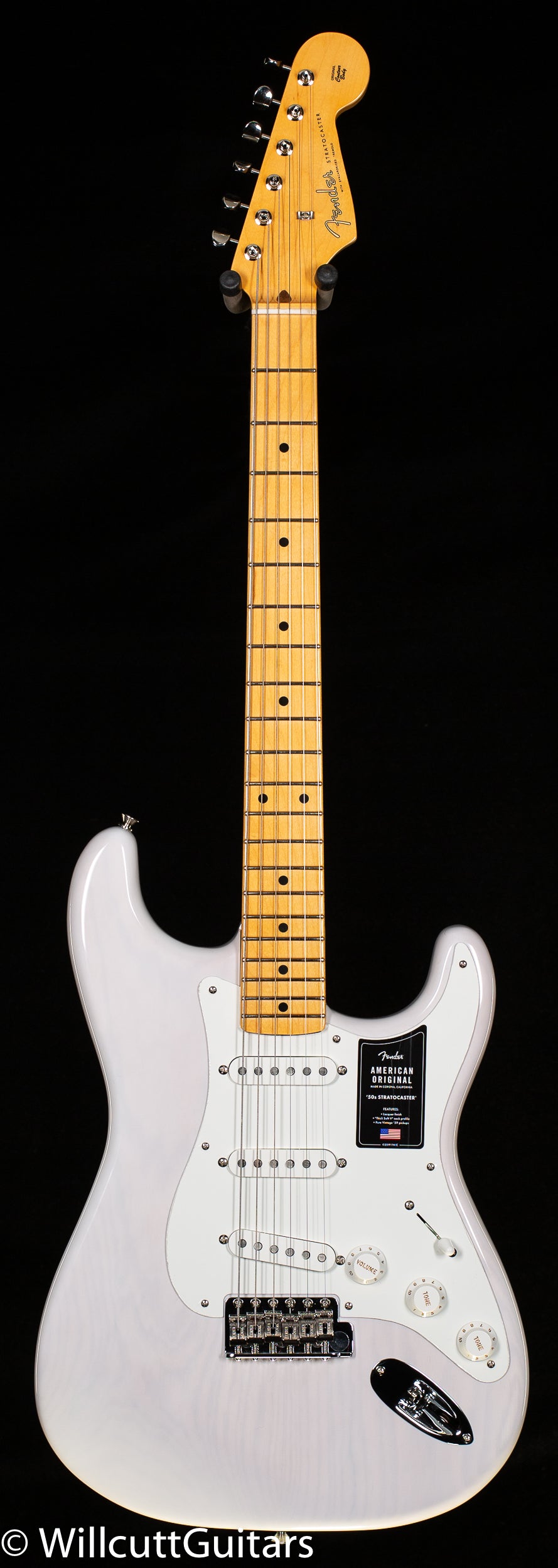 Fender American Original '50s Stratocaster Maple Fingerboard White Blonde (637)