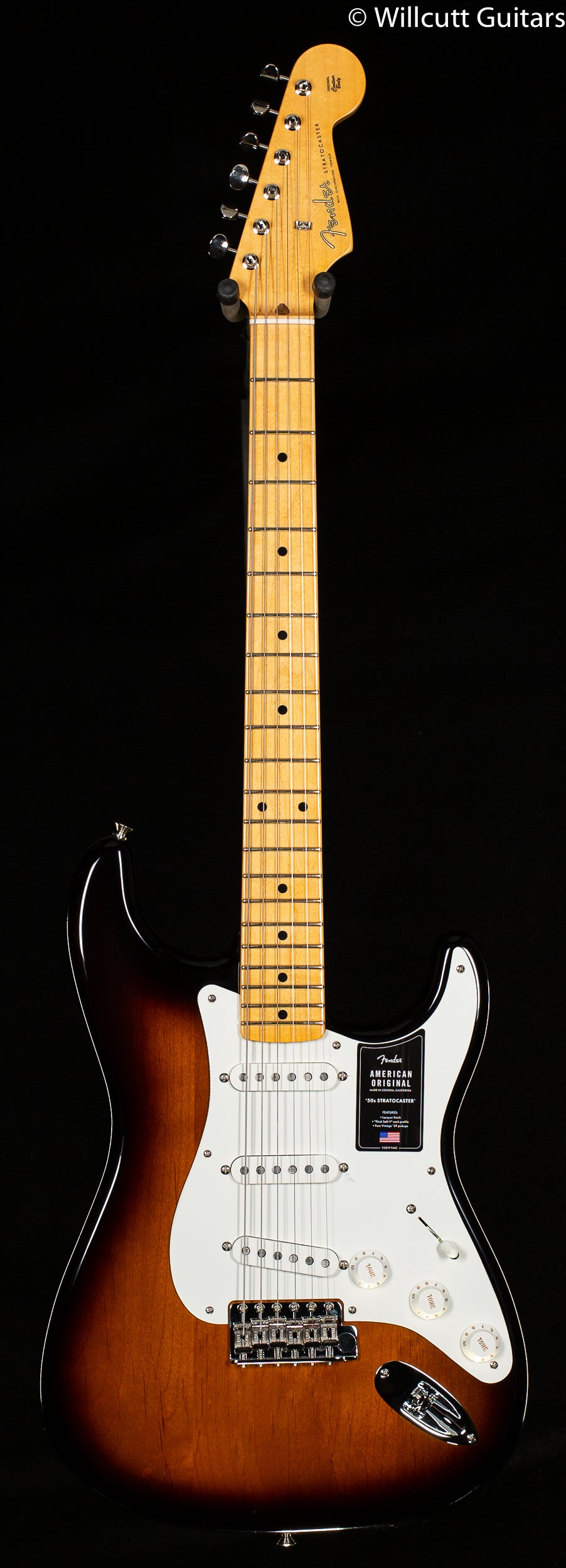 Fender American Original '50s Stratocaster Maple Fingerboard 2-Color Sunburst (845)
