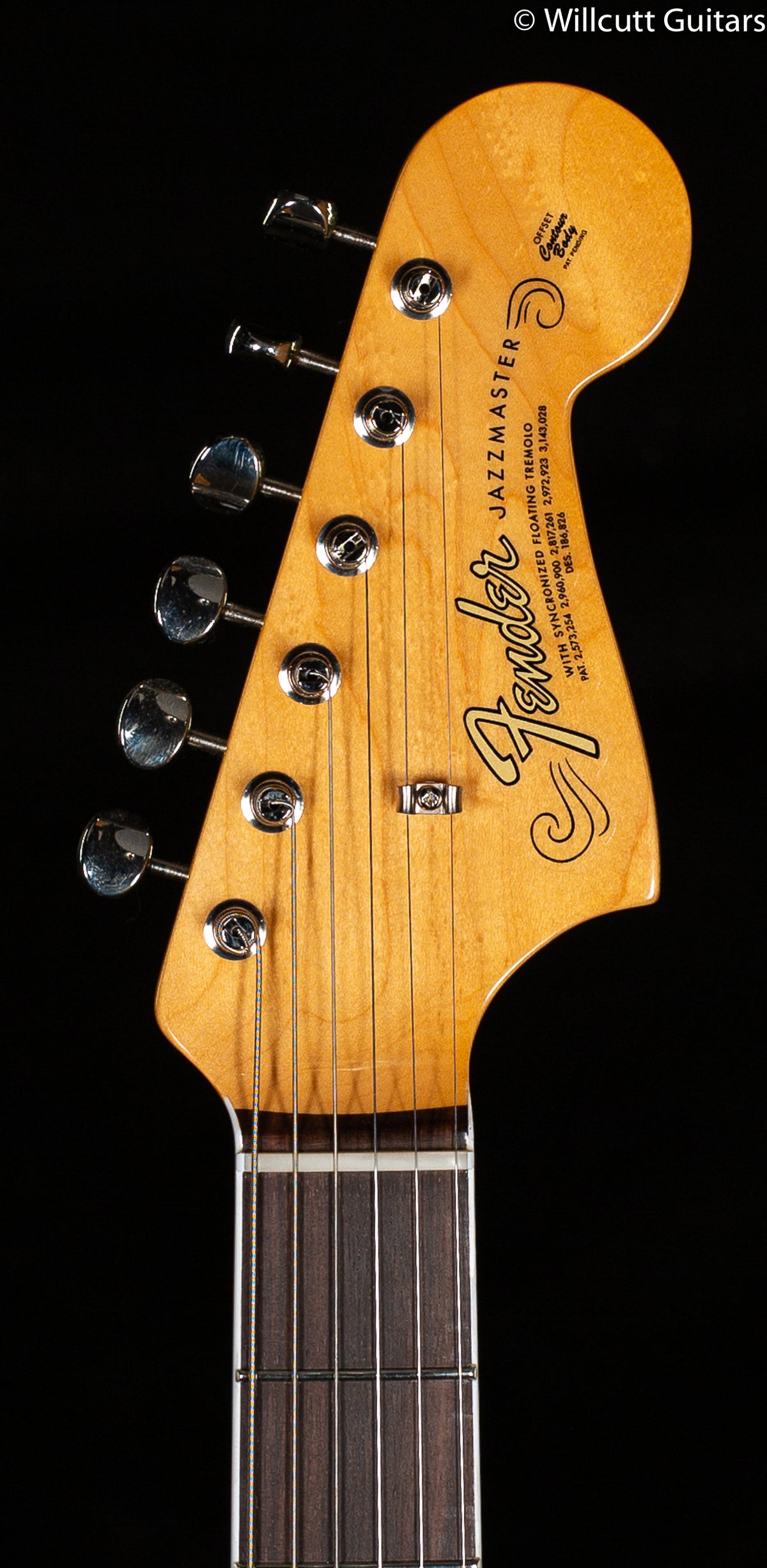 Fender American Original '60s Jazzmaster Rosewood Fingerboard 3-Color Sunburst (995)
