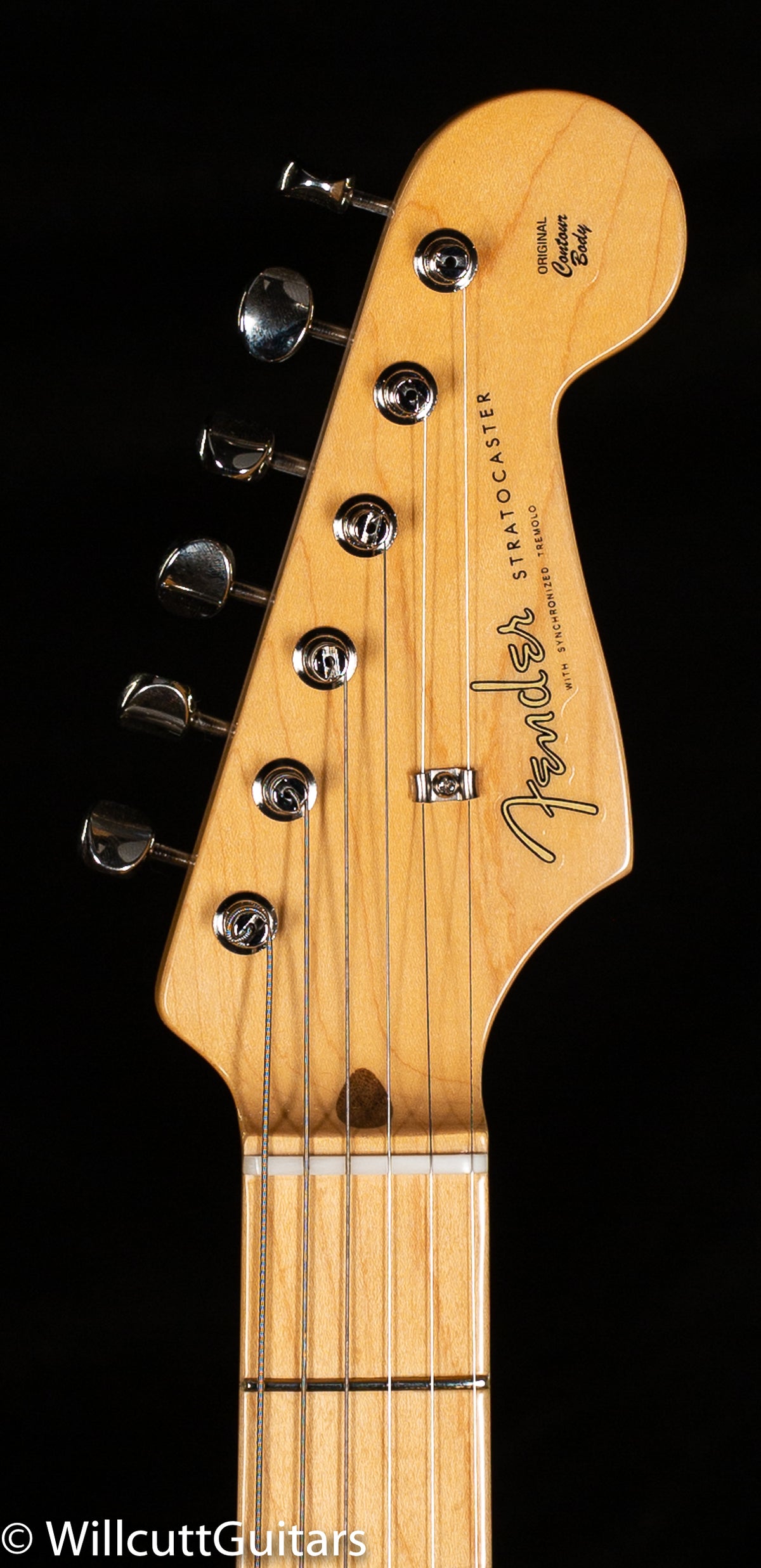 Fender American Original '50s Stratocaster Maple Fingerboard White Blonde (083)