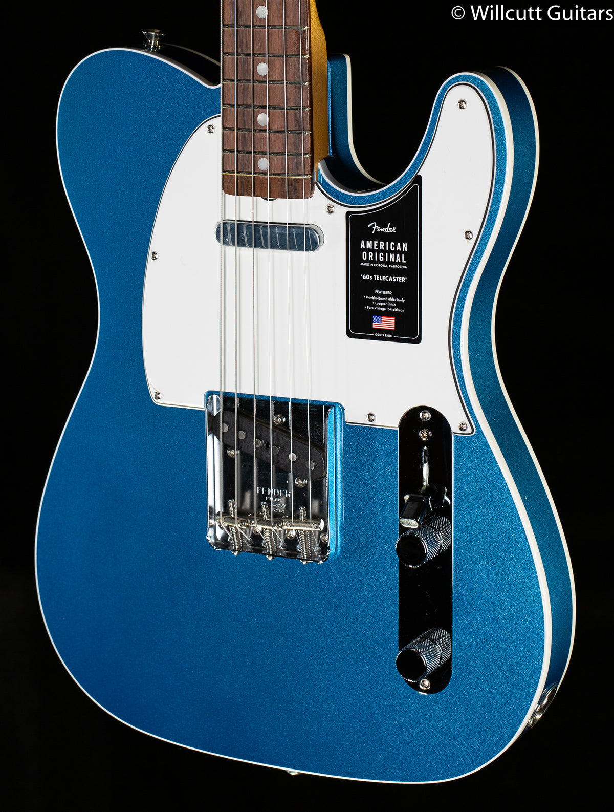 Fender American Original '60s Telecaster Rosewood Fingerboard Lake Placid Blue (303)