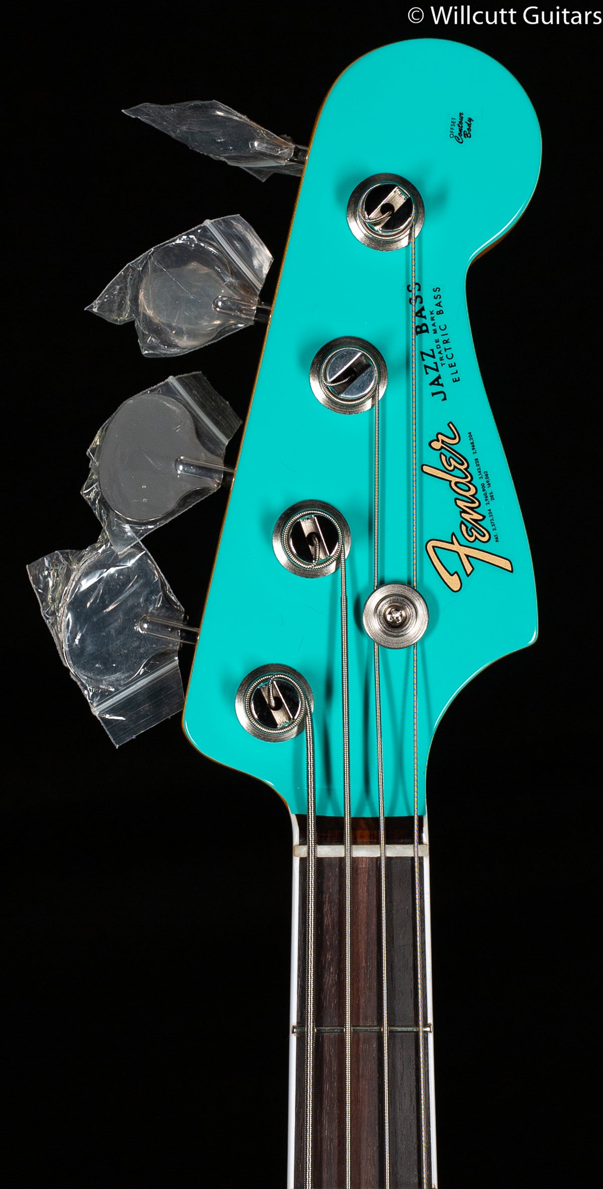Fender American Vintage II 1966 Jazz Bass Rosewood Fingerboard Sea Foam Green (543)