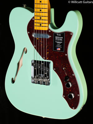 Fender American Original 60s Telecaster Thinline Maple Fingerboard Surf Green (752)