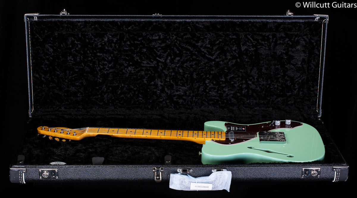 Fender American Original 60s Telecaster Thinline Maple Fingerboard Surf Green (752)