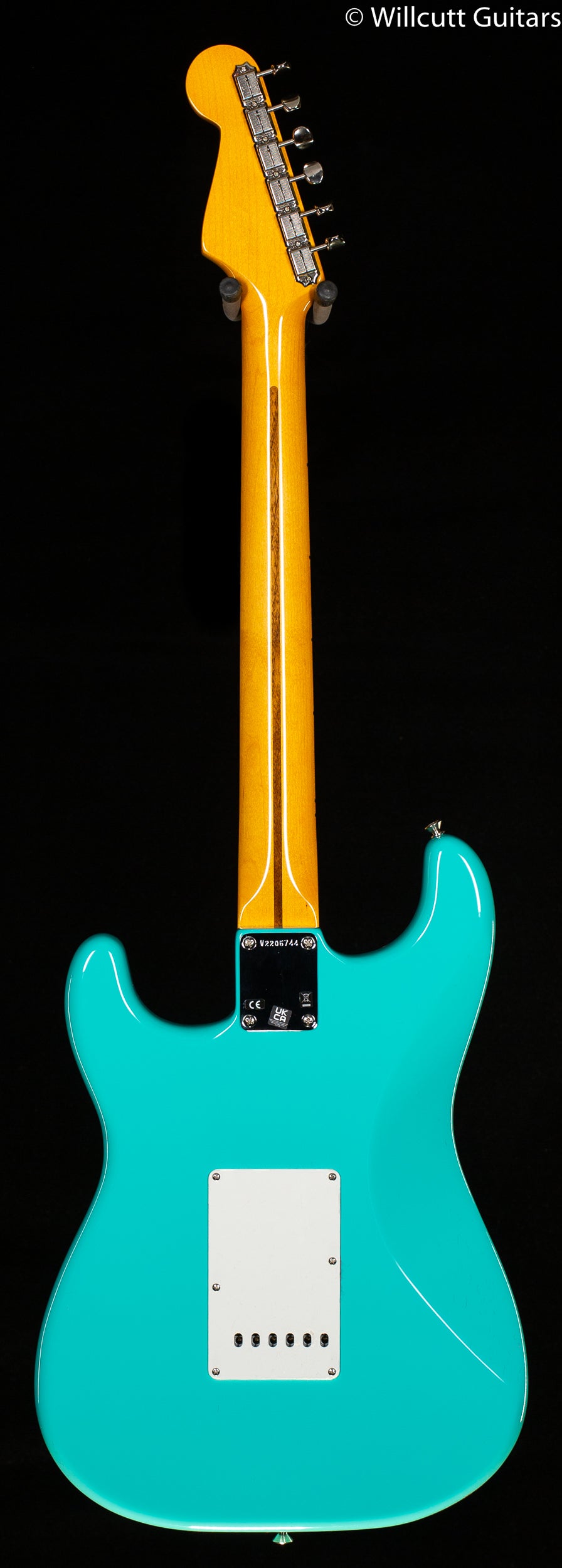 Fender American Vintage II 1957 Stratocaster Maple Fingerboard Sea Foam Green (744)