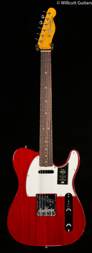 Fender American Vintage II 1963 Telecaster Crimson Red Transparent (832)