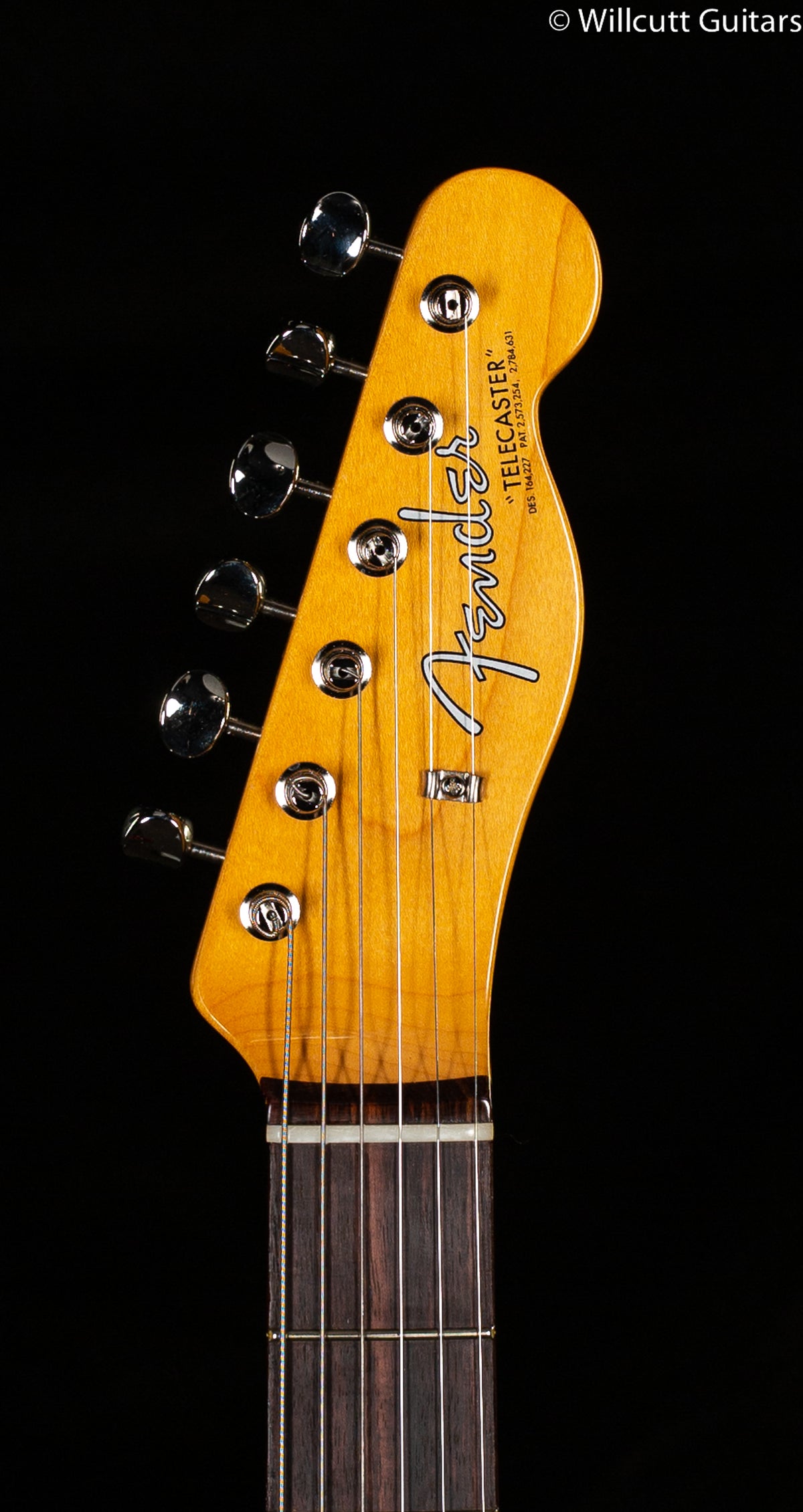 Fender American Vintage II 1963 Telecaster Crimson Red Transparent (675)