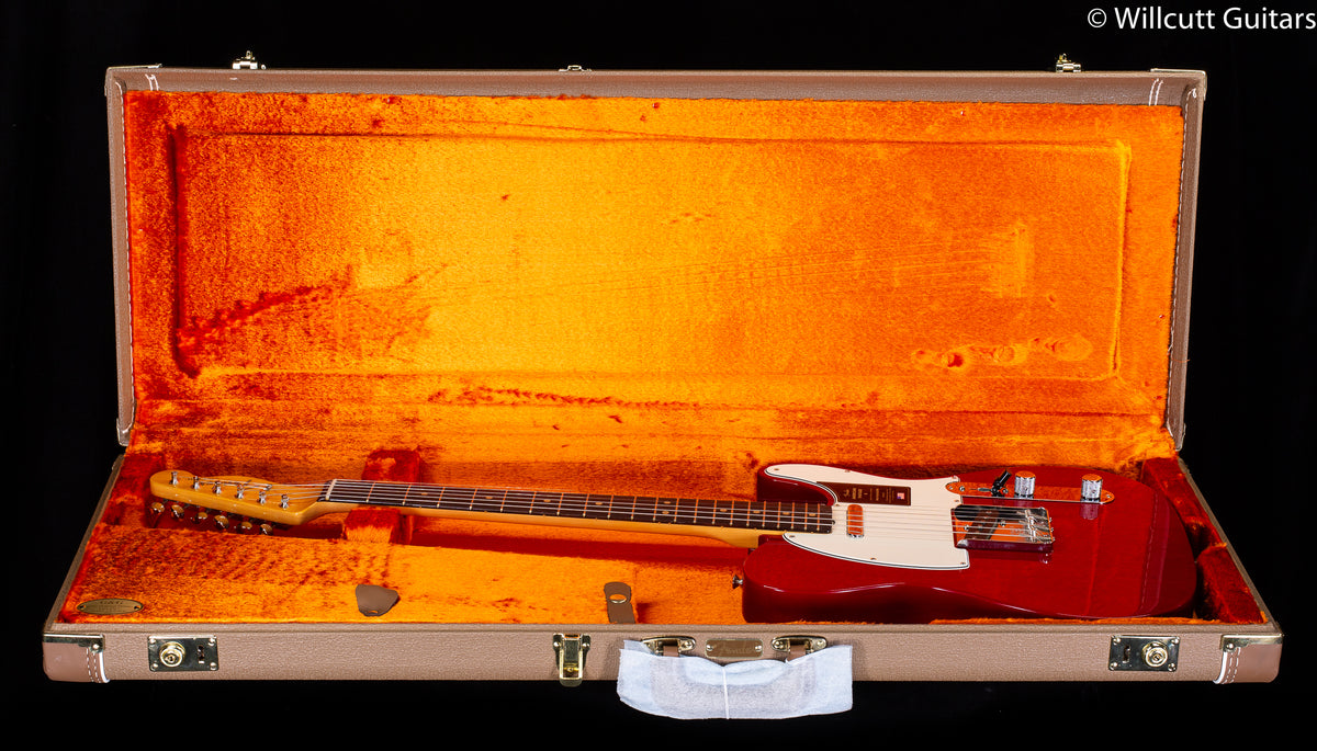 Fender American Vintage II 1963 Telecaster Crimson Red Transparent (675)