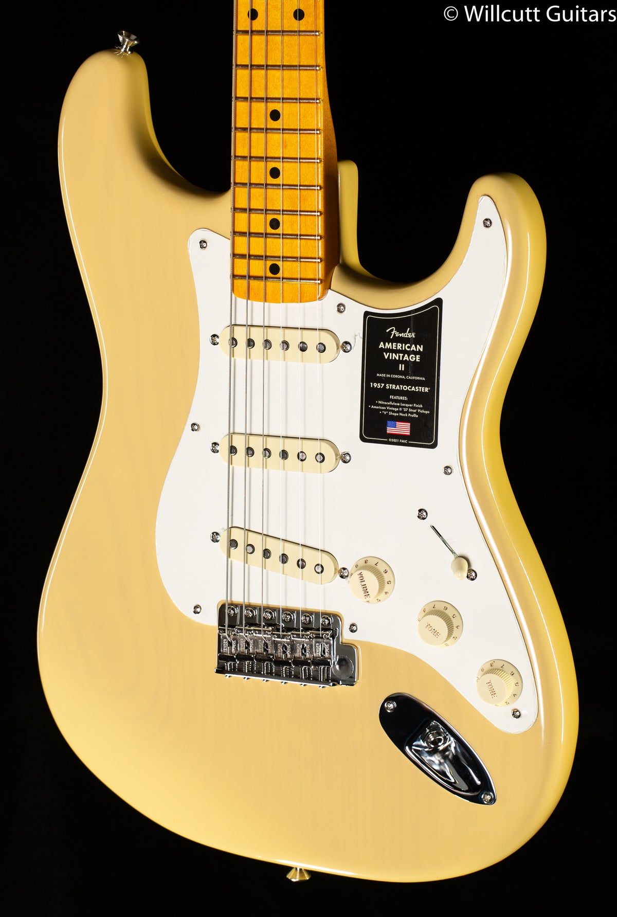 Fender American Vintage II 1957 Stratocaster Vintage Blonde (004)